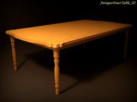 Antique Diner Table 02