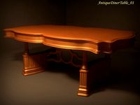 Antique Diner Table 01