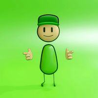 Character rigged and Animated