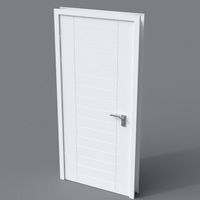 White Modern door