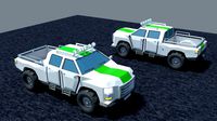 Pickup Low-poly