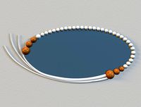 Elephant tooth mirror