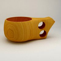 Japanese Style Wood Coffee Cup