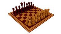 Wooden Chess Set Complete