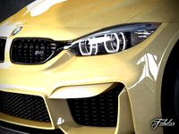 BMW M4 coup concept 3D Model