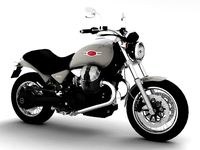 Moto Guzzi Bellagio 2014 3D Model