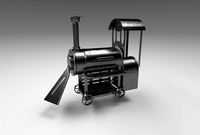 Grill locomotive