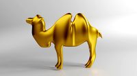 GOLD BATRICAN CAMEL
