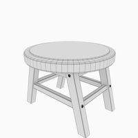 Game Ready Wooden Stool