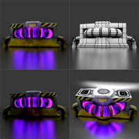 Reactor LowPoly Game