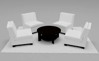 Low Chair w/Table