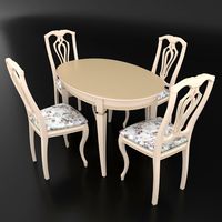 Dining set Alt-5-12 table and Sibarit-7 chair