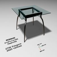 Glass Table 050 - Nashville