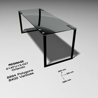 Glass Table 027 - Orlando