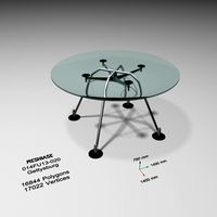 Glass Table 020 - Gettysburg