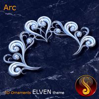 Arc Elven 3D Ornament