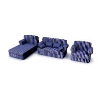 Suite of soft furniture