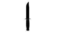 Knife low-poly