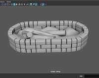 Campfire Spit Base