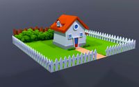 Low Poly House