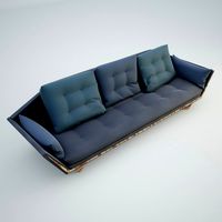 Blue Craft Sofa