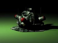 Rocket launcher - animate + textures.max