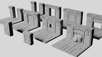 Dwarf Fort Doorway Floor Tile