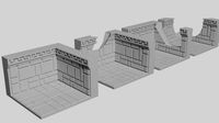 Dwarven Fort Corner Floor Tile