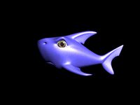 cartoon shark