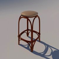 Rattan Stool