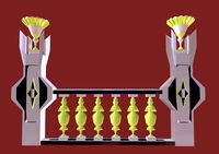 Architectural Balustrade - Palace Decor Baroque - 4