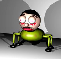 Zombie Spider Monster