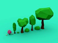 Low Poly Forest Pack