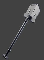 Collapsible shovel highpoly