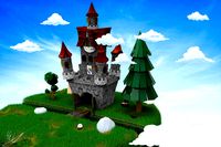 Fantasy castle