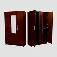 Wardrobe 3-Door Photo realistic