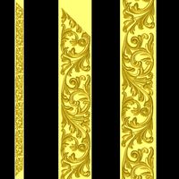 Baguette frame - High quality 3D models for CNC