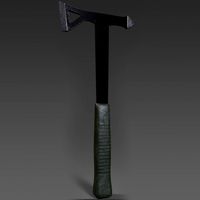 Low-Poly Spiked Tomahawk