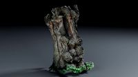 Bark element - 3D Photoscan