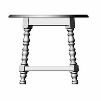 Oval country Cocktail Table.3dm
