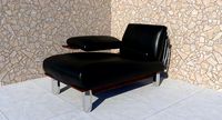 Leather Chaise Lounge