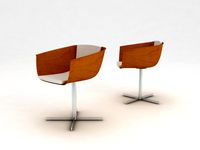 Poliform Strip Cross Chair
