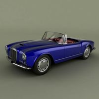 Lancia Aurelia Gran Turismo 3D Model
