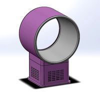 Bladeless desktop fan