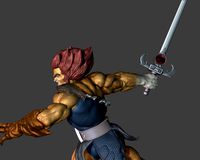 Lion O sculpt