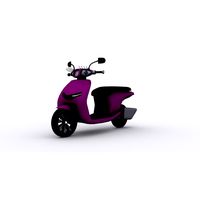 cartoon motorcycle