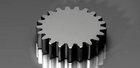 SPUR GEAR 48P 21T 20PA 0.438PD