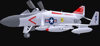 Military McDonnell Douglas F-4J Phantom US Navy