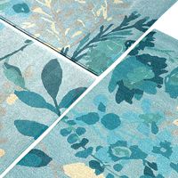 Bluebellgray Watercolor Braybrooke Rug