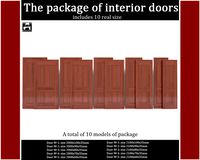 The package of classic interior doors(1)